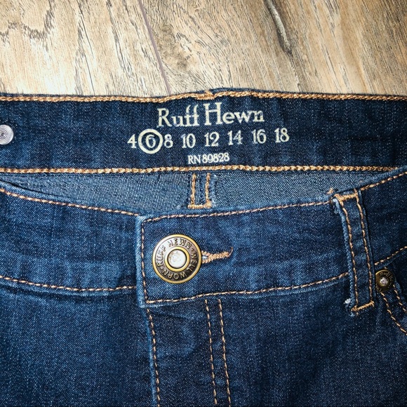 Ruff Hewn Bermuda Denim Shorts - Picture 2 of 8